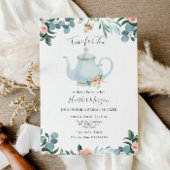 Tijd voor de Uitnodiging van de Bridal van de Tea