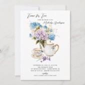 Tijd voor de Uitnodiging van de Bridal van de Tea (Voorkant)