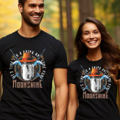 Tijd voor Drink en Fun Moonshine T-Shirt