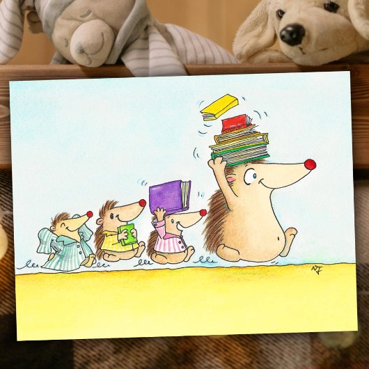 Tijd voor een Bedtime Verhaal Briefkaart