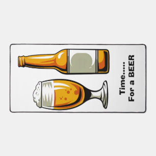 Tijd voor een Beer Deskmat Bureaumat