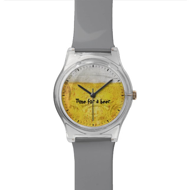 Tijd voor een bier horloge (Close Up)