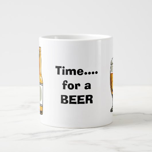 Tijd voor een biertje Mok (Voorkant)