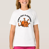 Tijd voor een catnap t-shirt (Voorkant)