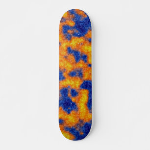 Tijd voor een feest voor een Oranje vuurskateboard Persoonlijk Skateboard