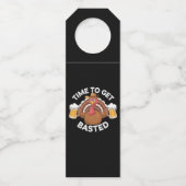 Tijd voor een gebotste grappige Thanksgiving van b Flessenhanger (Voorkant)