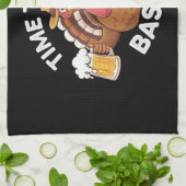 Tijd voor een gebotste grappige Thanksgiving van b Theedoek (Gevouwen)