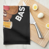 Tijd voor een gebotste grappige Thanksgiving van b Theedoek (Quarter Fold)