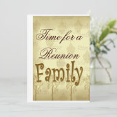 Tijd voor een gezinshereniging kaart (Staand voorkant)