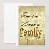 Tijd voor een gezinshereniging kaart (Voorkant / Achterkant)