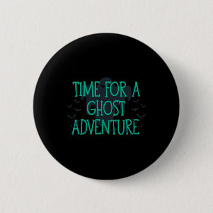 Tijd voor een Ghost-avontuur Ronde Button 5,7 Cm