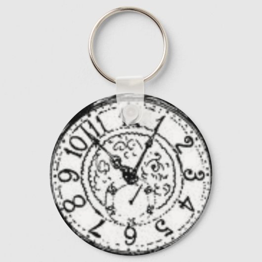 Tijd voor een horloge sleutelhanger (Voorkant)