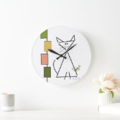 Tijd voor een kat-staart klok (Huis)