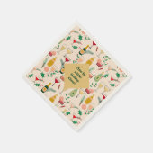 Tijd voor een klein gezellig feestje servet (Hoek)