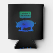 Tijd voor een koude Drink Blikjeskoeler (Voorkant)