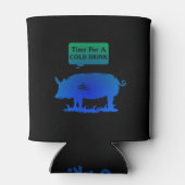 Tijd voor een koude Drink Blikjeskoeler (Achterkant)