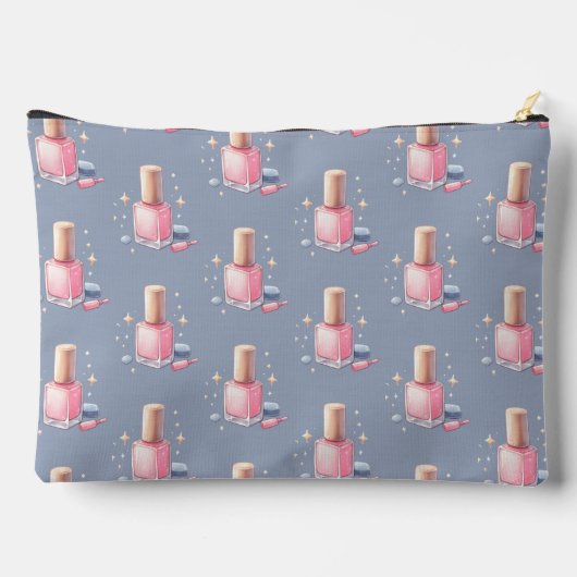 Tijd voor een manicure grote accessoire zakje etui (Achterkant)