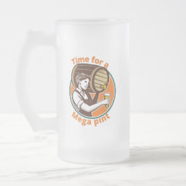 Tijd voor een megapunt matglas bierpul