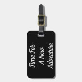 Tijd voor een Nieuwe Avonturen Bagage Label (Voorkant verticaal)