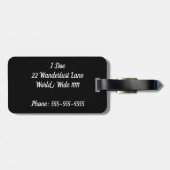 Tijd voor een Nieuwe Avonturen Bagage Label (Achterkant horizontaal)