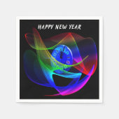 Tijd voor een nieuwjaarsfeest servet (Voorkant)