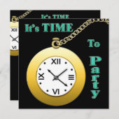 TIJD VOOR EEN PARTIJINVITATIE - WATCH KAART (Voorkant / Achterkant)