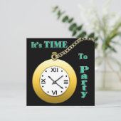 TIJD VOOR EEN PARTIJINVITATIE - WATCH KAART (Staand voorkant)