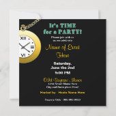 TIJD VOOR EEN PARTIJINVITATIE - WATCH KAART (Achterkant)