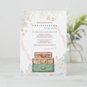 Tijd voor een reisvakantie kaart (Staand voorkant)