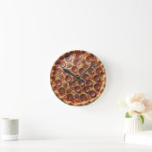 Tijd voor een Slice Pizza Ronde Klok (Huis)
