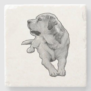 Tijd voor een slokje, kleine vonk stenen onderzetter