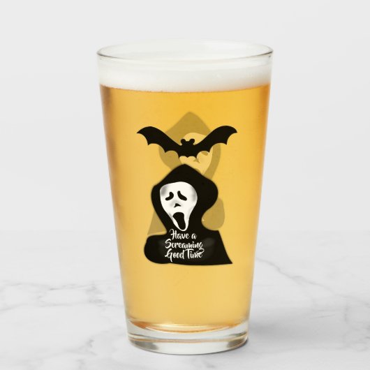 Tijd voor een superleuke schreeuw glas (Voorkant gevuld)