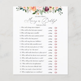 Tijd voor een theemembots of een Baby shower-spelk