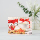 Tijd voor een theepauze briefkaart (Staand voorkant)