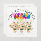 Tijd voor een uitnodiging (Voorkant / Achterkant)