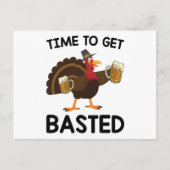 Tijd voor een verbijsterde grappige Thanksgiving i Feestdagenkaart (Voorkant)