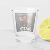 Tijd voor een verbijsterde grappige Thanksgiving i Shot Glas (Achterkant)