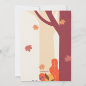 Tijd voor een verjaardagsfeest kaart (Achterkant)