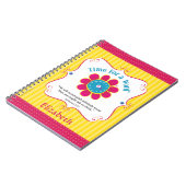 "Tijd voor een Word®"-gepersonaliseerde notebook Notitieboek (Linkerzijde)