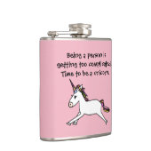 Tijd voor eenhoorn (kolf) heupfles (Rechts)