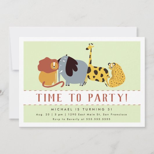 Tijd voor feest! Veerdaagse dode Oerwouden Kaart (Voorkant)