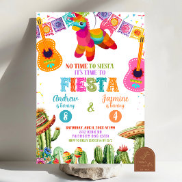 Tijd voor feestelijke verjaardagsfeest met broer o kaart