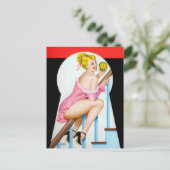 Tijd voor flauwvallen briefkaart (Staand voorkant)