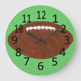Tijd voor Football Wall Clocks Grote Klok