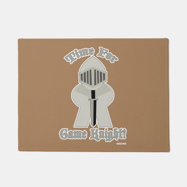 Tijd voor Game Knight Epic Gamer Party Deurmat (Voorkant)