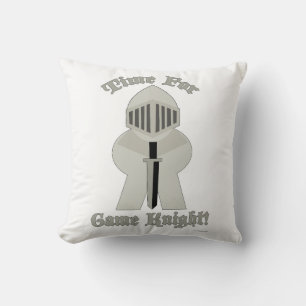 Tijd voor Game Knight Epic Meeple Bordspeler Kussen