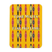 Tijd voor geen koelkast magneet (Verticaal)