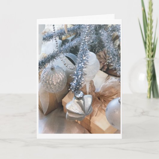 **TIJD VOOR GEZIN EN VRIENDEN** CHRISTMAS KAART (Voorkant)