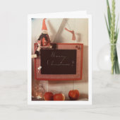 *** TIJD VOOR GEZIN EN VRIENDEN ZWARE CHRISTMAS*** KAART (Voorkant)