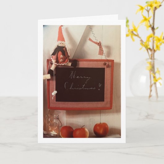 *** TIJD VOOR GEZIN EN VRIENDEN ZWARE CHRISTMAS*** KAART (Gele Bloem)